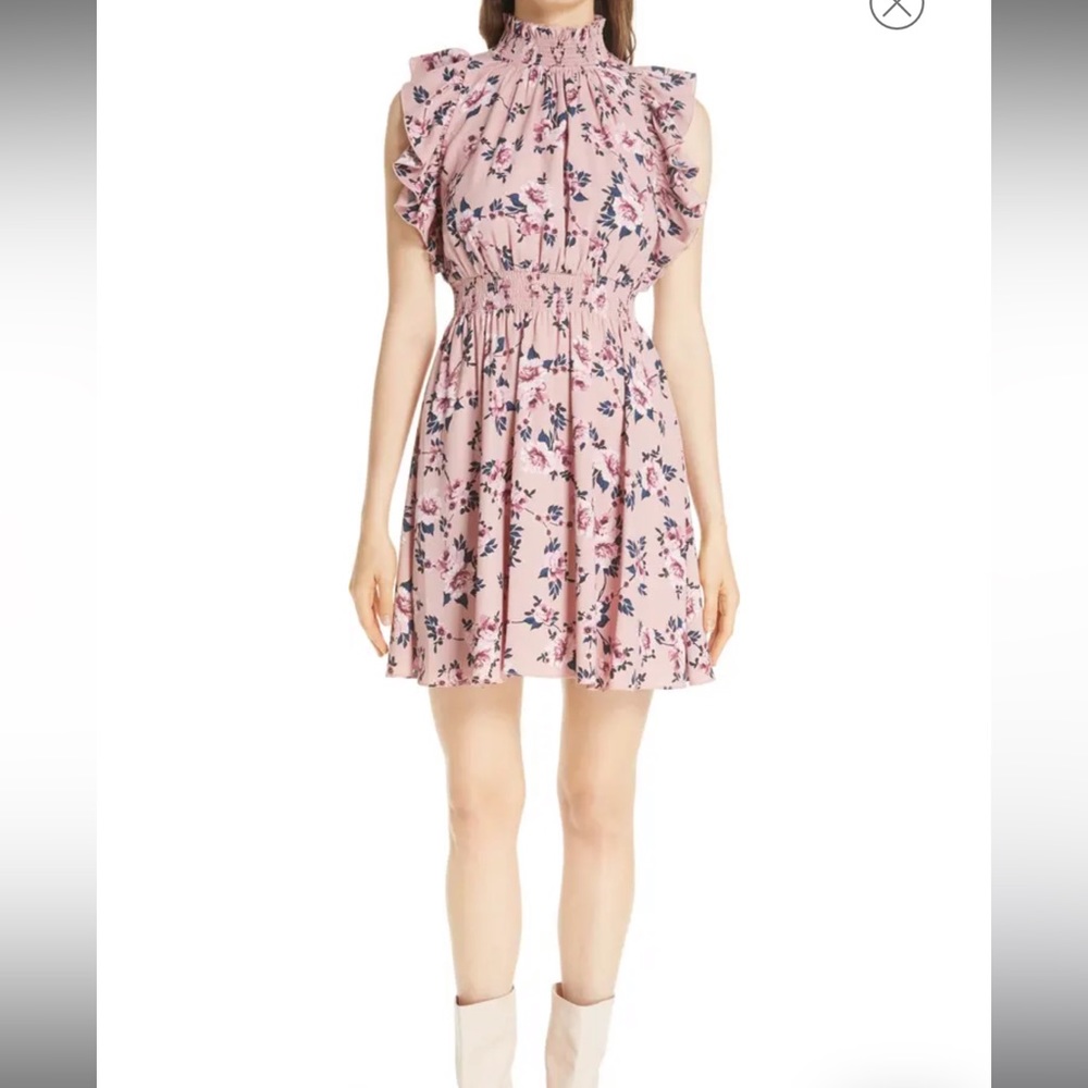 Kate Spade Sleeveless Prairie Rose mini dress Sz 12